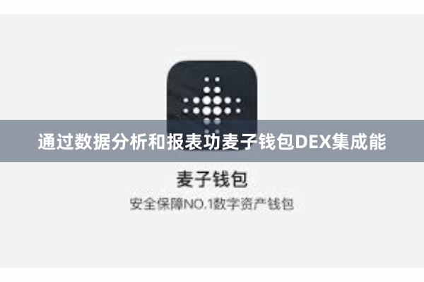 通过数据分析和报表功麦子钱包DEX集成能